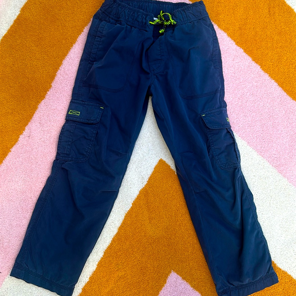Circo Kids Demi-Season Pants With Pockets In Navy Blue Size Xs/Tp 4-5